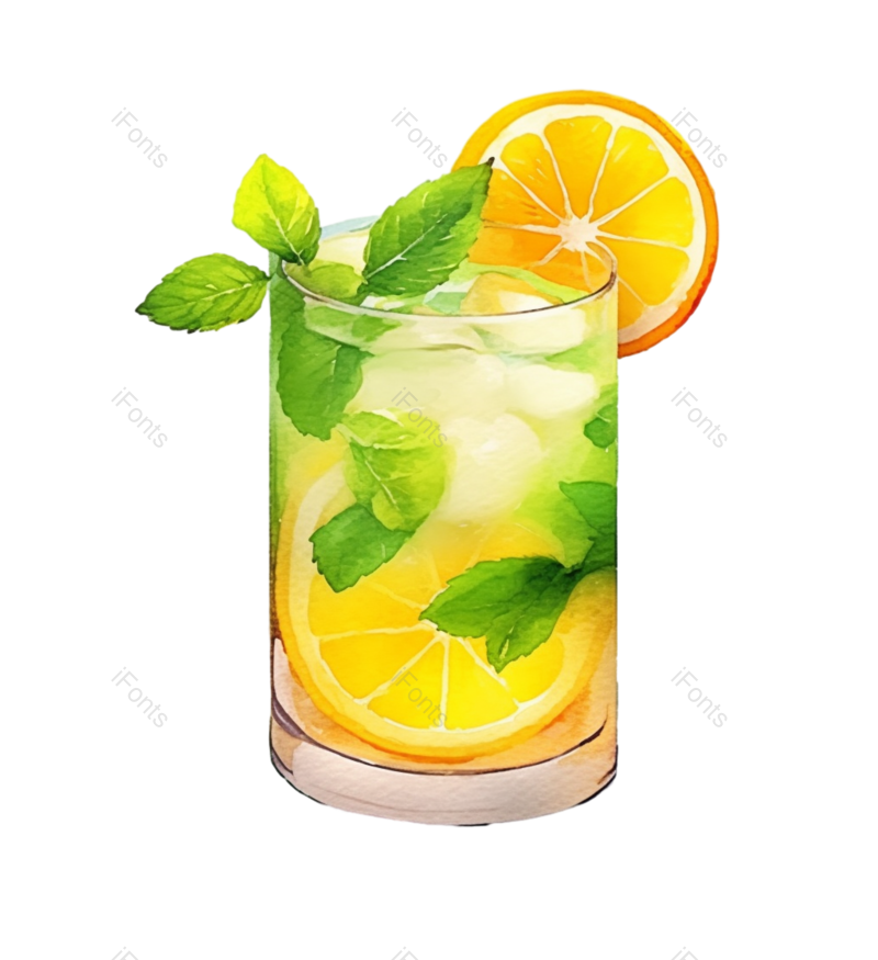 清新图片,夏天元素,插画PNG,水果免抠素材
